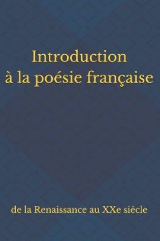 Cover of Introduction à la poésie française