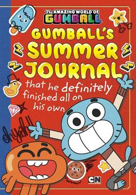 Book cover for Gumball's Summer Journal That He Definitely Finished All on His Own