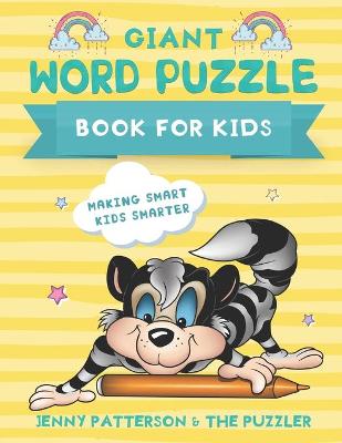 Book cover for Giant Word Puzzle Book for Kids