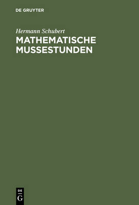 Cover of Mathematische Mussestunden