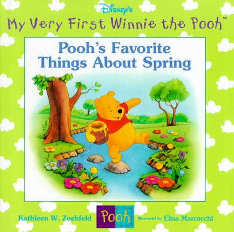 Book cover for Pooh's Favorite Thing about Spring