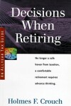 Book cover for Decisions When Retiring