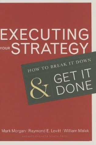 Cover of Executing Your Strategy