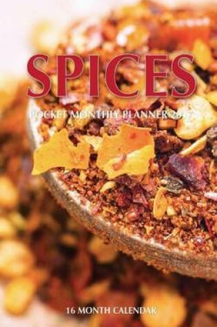 Cover of Spices Pocket Monthly Planner 2017