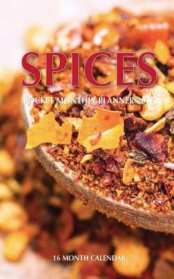 Book cover for Spices Pocket Monthly Planner 2017