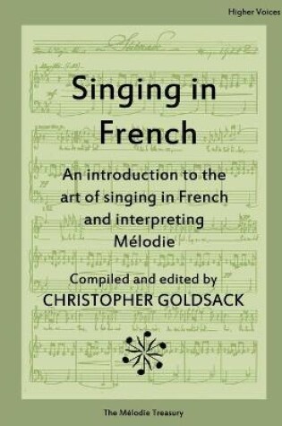 Cover of Singing in French - Higher Voices