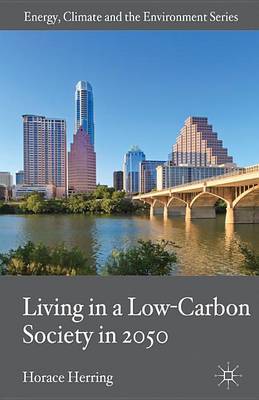 Cover of Living in a Low-Carbon Society in 2050