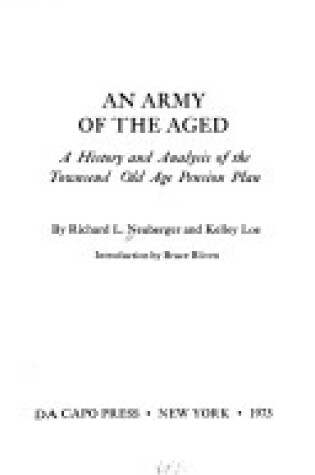 Cover of An Army of the Aged