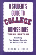 Book cover for Student's Guide to College Admissions