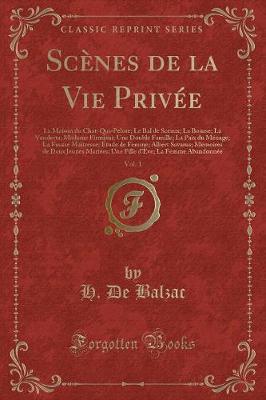 Book cover for Scènes de la Vie Privée, Vol. 1