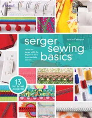 Book cover for Serger Sewing Basics