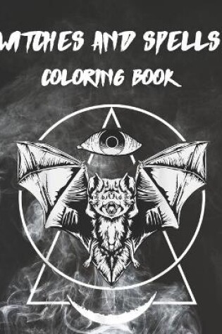 Cover of Witches and Spells Coloring Book