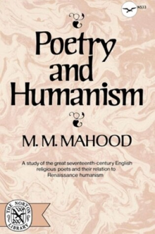 Cover of Poetry and Humanism