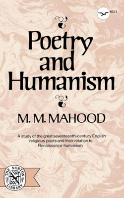 Book cover for Poetry and Humanism