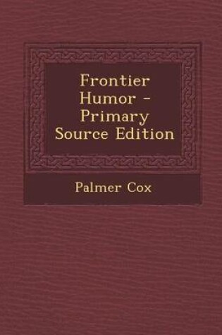 Cover of Frontier Humor