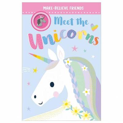 Book cover for Meet The Unicorns Reader with Necklace