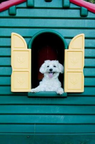 Cover of Doggy in the Window Dog Journal (Maltese)