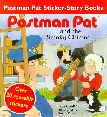Book cover for Postman Pat and the smokey chimney sticker book