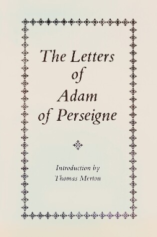 Cover of The Letters Of Adam Of Perseigne