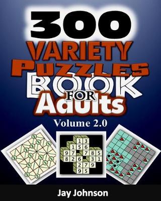 Book cover for 300 Variety Puzzles Book For Adults Volume 2.0