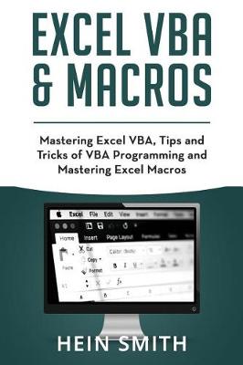 Book cover for Excel VBA & Excel Macros