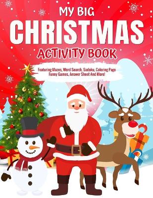 Book cover for My Big Christmas Activity Book