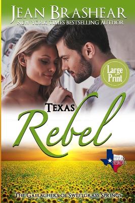 Book cover for Texas Rebel (Large Print Edition)