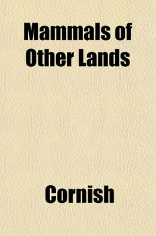 Cover of Mammals of Other Lands