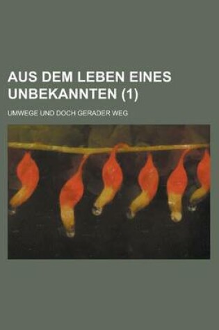 Cover of Aus Dem Leben Eines Unbekannten (1); Umwege Und Doch Gerader Weg