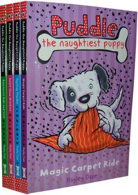 Book cover for Puddle the Naughtiest Puppy Collection