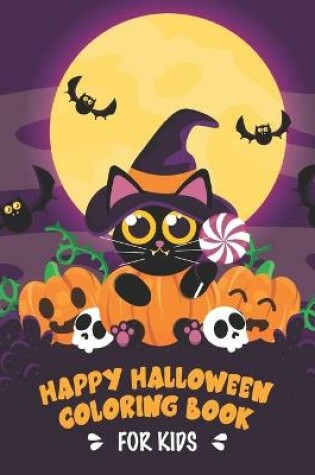 Cover of Happy Halloween coloring book for Kids