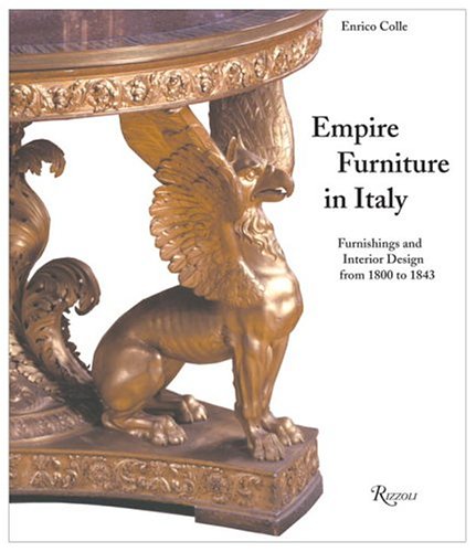 Book cover for Empire Furniture in Italy