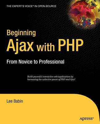 Book cover for Beginning Ajax with PHP: From Novice to Professional