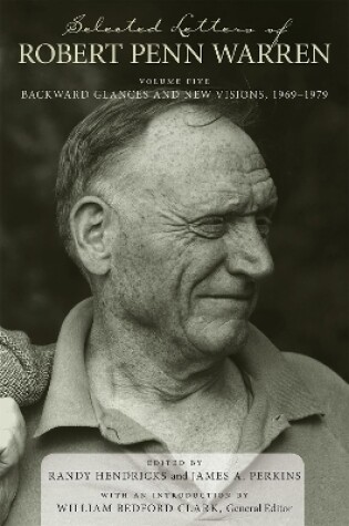 Cover of Selected Letters of Robert Penn Warren