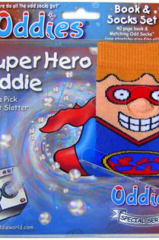 Cover of Super Hero Oddie Book and Sock Set