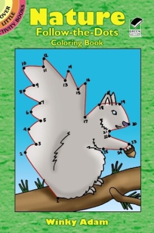 Cover of Nature Follow-the-Dots Coloring Book