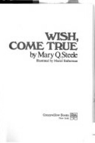 Cover of Wish, Come True