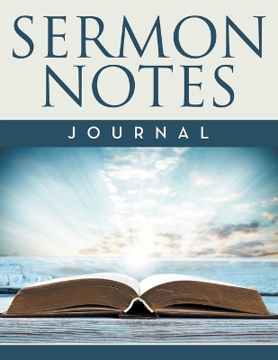 Cover of Sermon Notes Journal