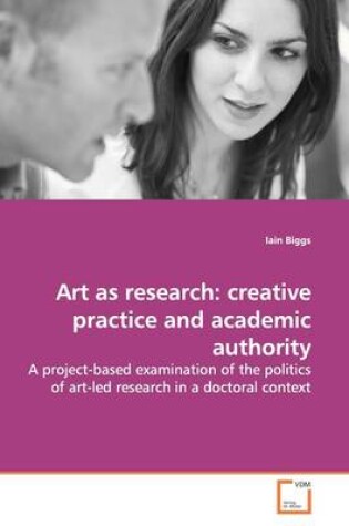 Cover of Art as research