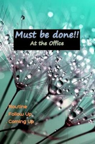 Cover of Must Be Done!! at the Office