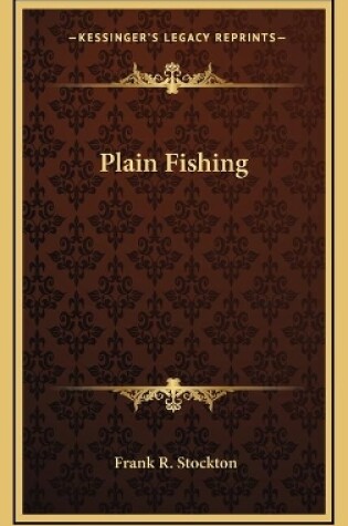 Cover of Plain Fishing