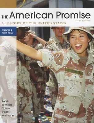 Book cover for The American Promise: A History of the United States, Volume 2