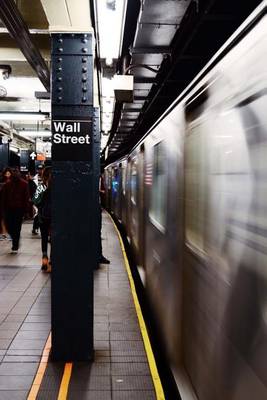 Book cover for Waiting on the Subway at Wall Street, New York City