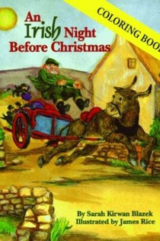 Cover of Irish Night Before Christmas Coloring Book, An