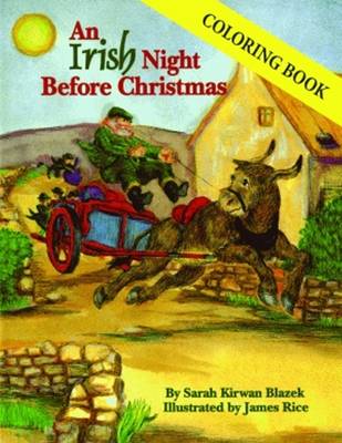 Book cover for Irish Night Before Christmas Coloring Book, An