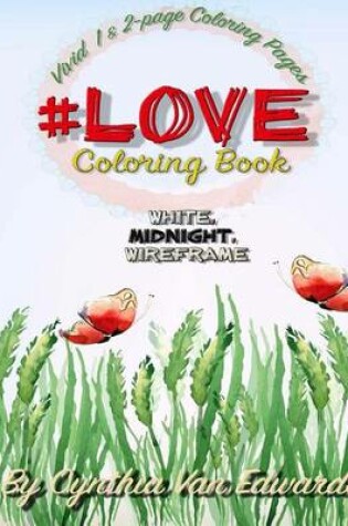 Cover of #Love #Coloring Book