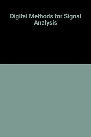 Cover of Digital Methods for Signal Analysis