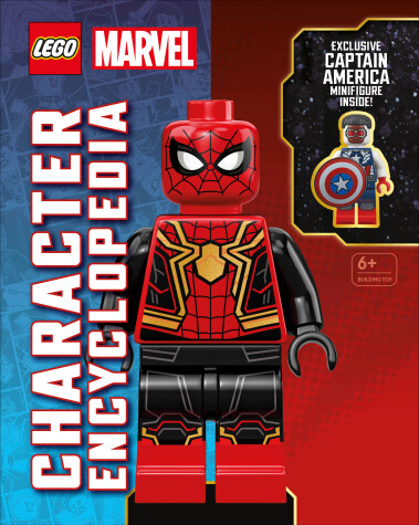 Book cover for LEGO Marvel Character Encyclopedia