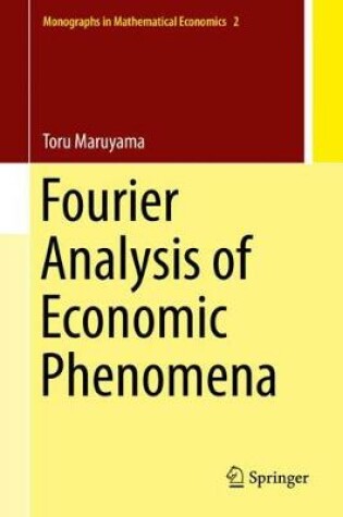 Cover of Fourier Analysis of Economic Phenomena