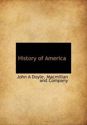 Book cover for History of America